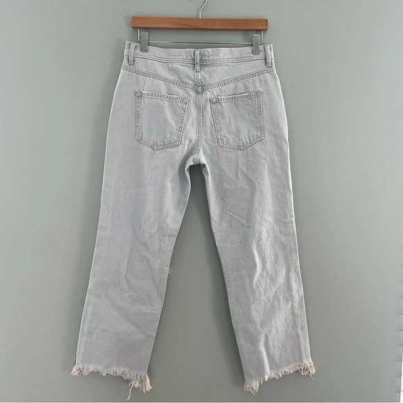 Free People Maggie Straight Jean in Paradise Blue NWT 27 - Picture 11 of 15